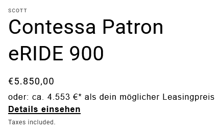 Calculation template example